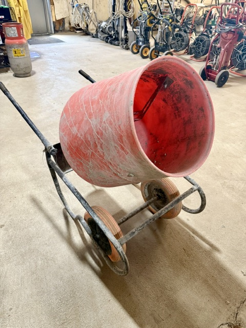 Electric Concrete Mixer
2-80lb Bag Capacity $250