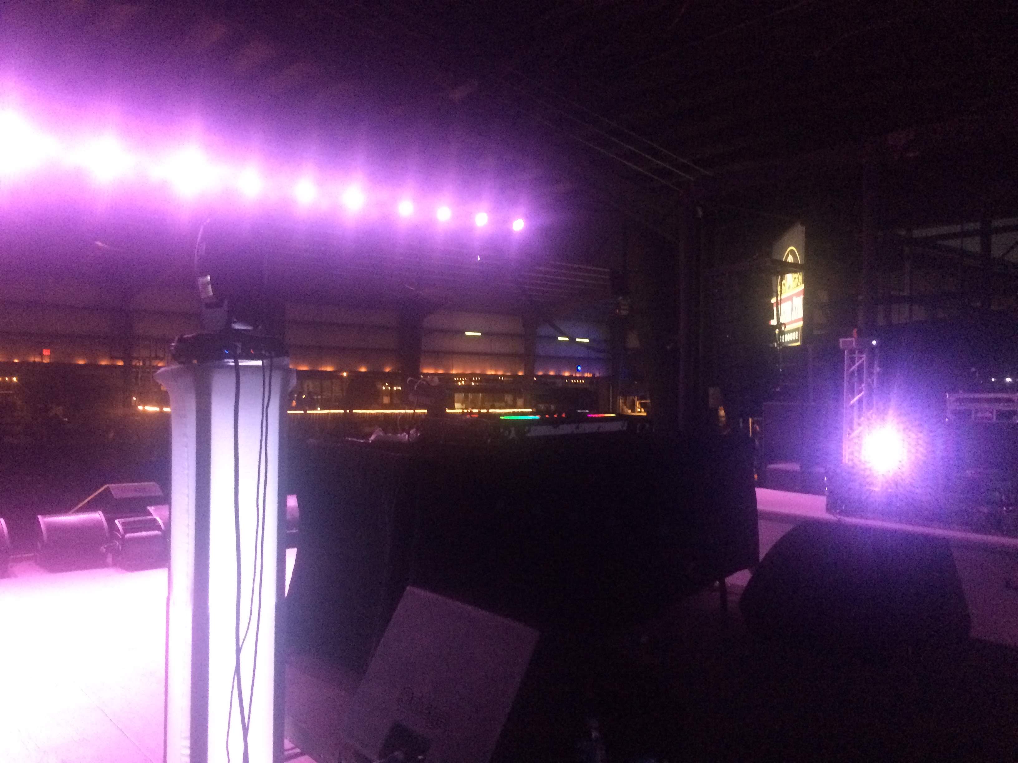 At Concrete Amphitheater In Corpus Christi, Tx.