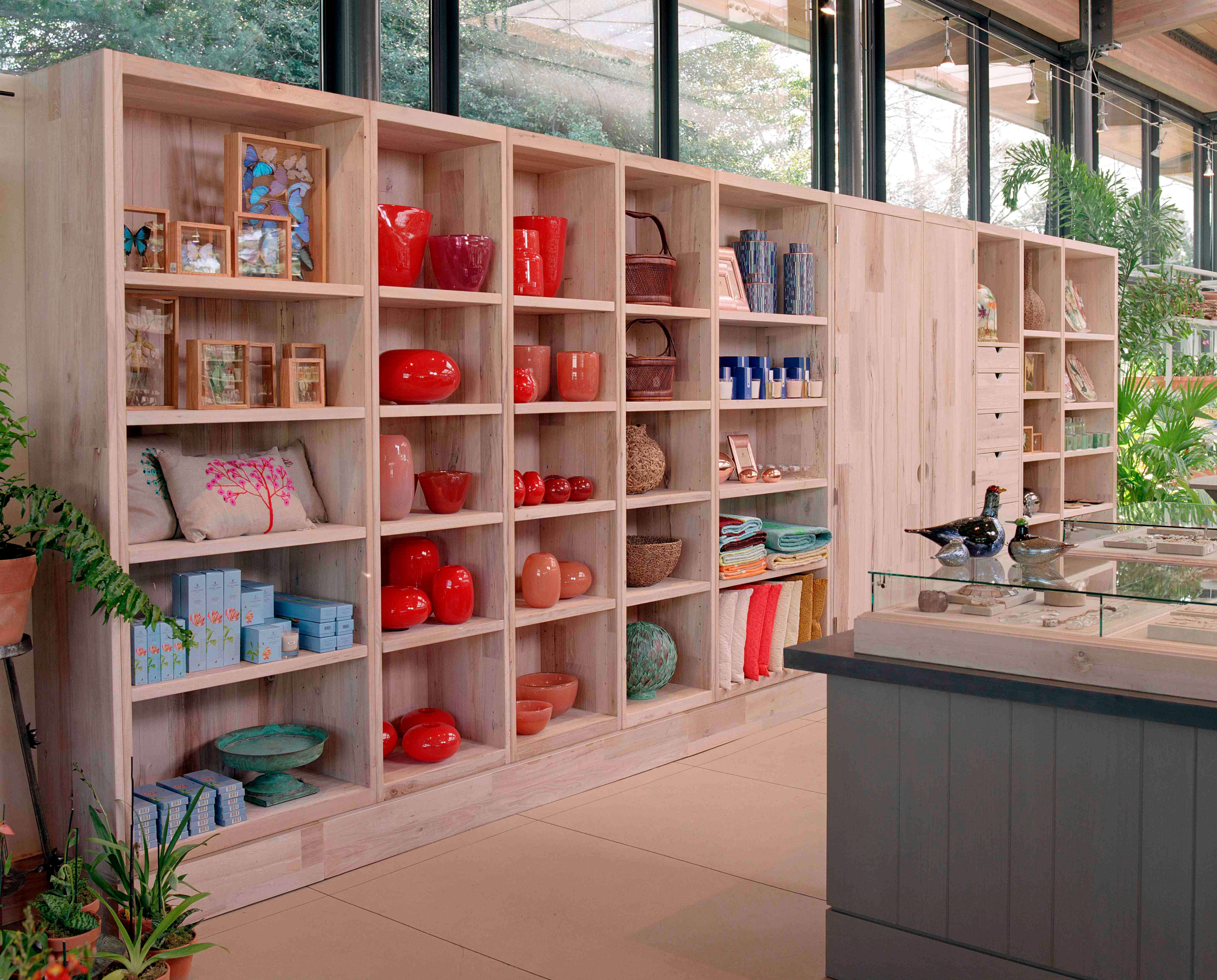 New York botanical garden bookshelf