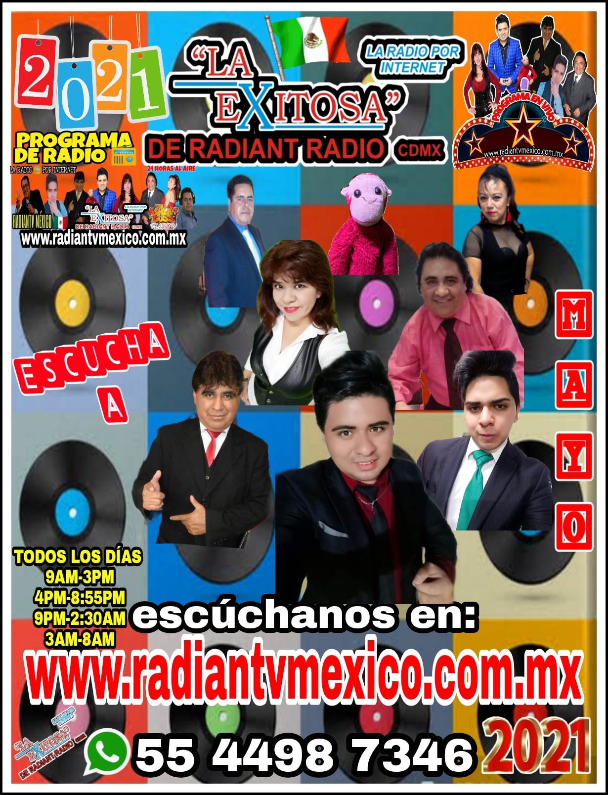 LAS POPULARES LA EXITOSA RADIANTV MEXICO GUSS