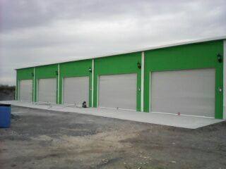 Proyecto Parque Industrial
Cortinas Duela Plana Pintro Blanco