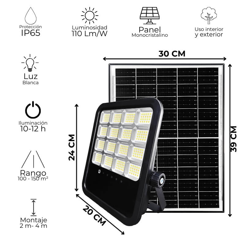 reflector solar para arbol exterior