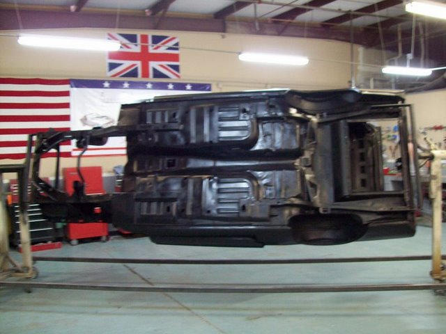 Body totally sandblasted and epoxy painted