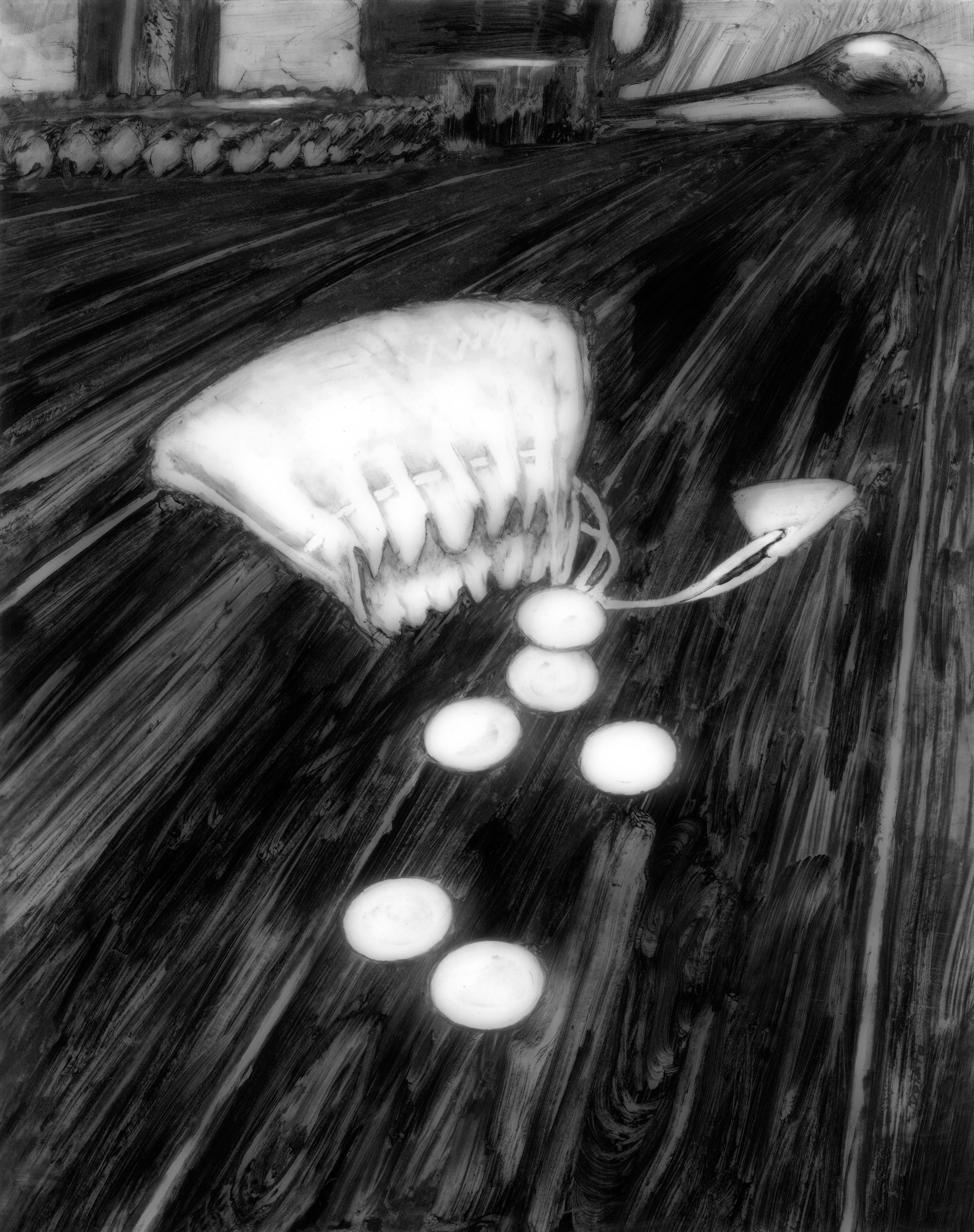 Spinning Silver - Staryk Silver
14" x 11". Graphite on Duralar 2019