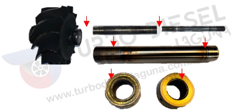 Daño por Lubricacion insuficiente