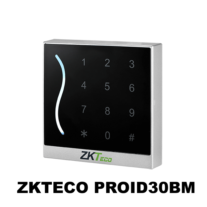 La serie ProID30BM son Lectores de Tarjetas de Proximidad Moderna y de Intuitiva Interfaz de Usuario.
Con una robusta protección a todo tipo de clima y un estético y moderno diseño, la serie de lectores ProID.
Diseño a prueba de agua, ideal para aplicaciones en interior o exterior.
Disponibles en colores blanco o negro.
Luz LED y teclado touch.