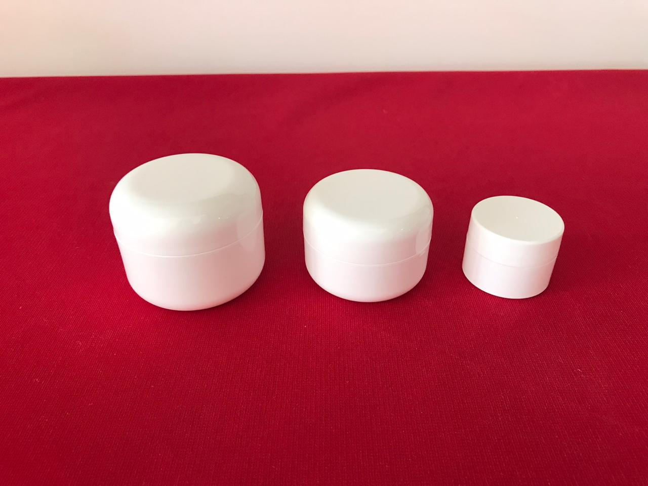 POMADERA BLANCA 1/4, 1/2, 1, 2, 4 Y 8 OZ.