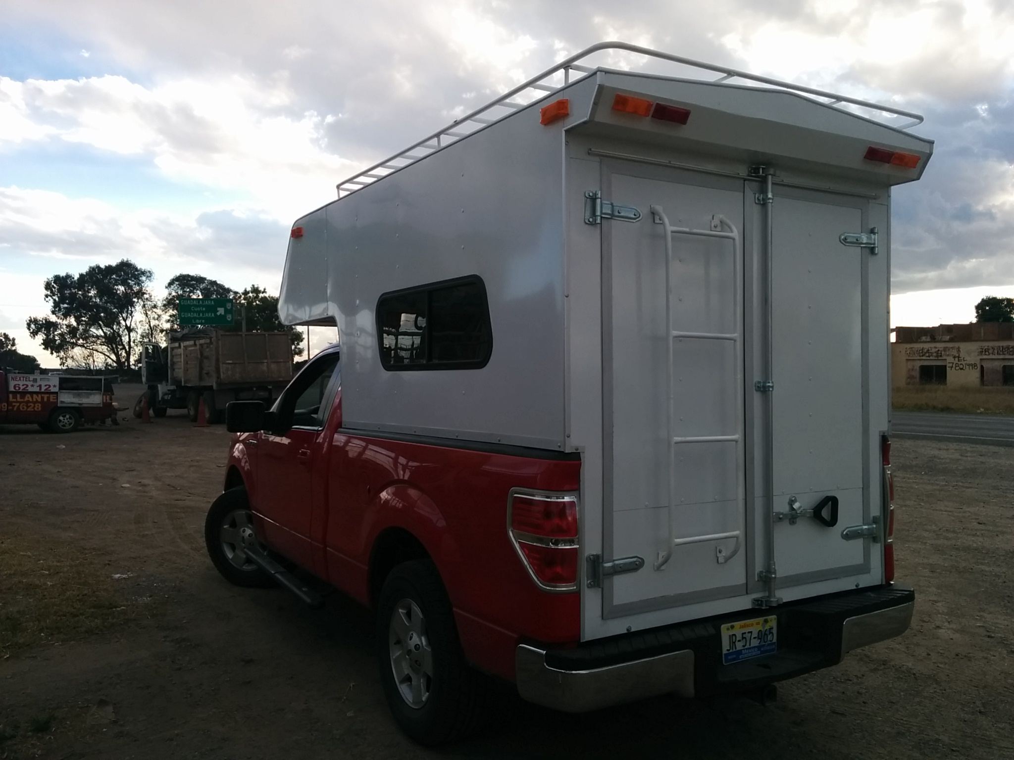 campers volado pick up de aluminio