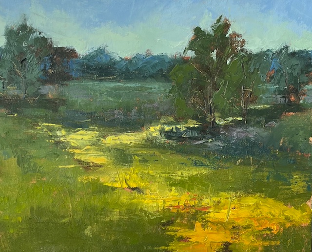 Flack, Early Spring Arboretum, 9x10 Oil