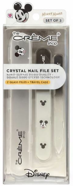 FTC8355
3PC  NAIL FILE THE CREME SHOP MICKEY
UPC 849980083555
90 CS PACK