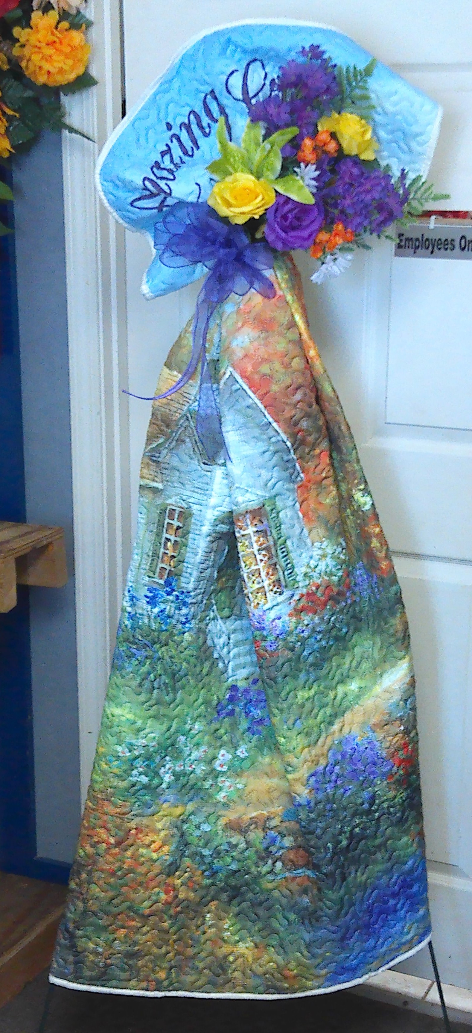 (57) Religious" Throw
(Amazing Grace)
W/ Silk Flowers
$100.00