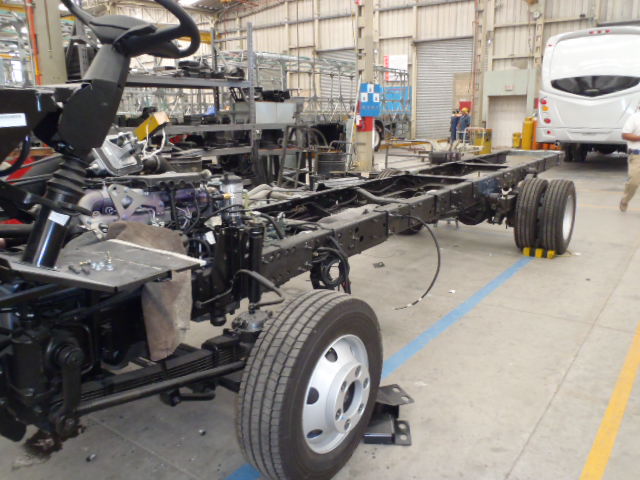 Ensamble de chasises para autobús en OEM´s 