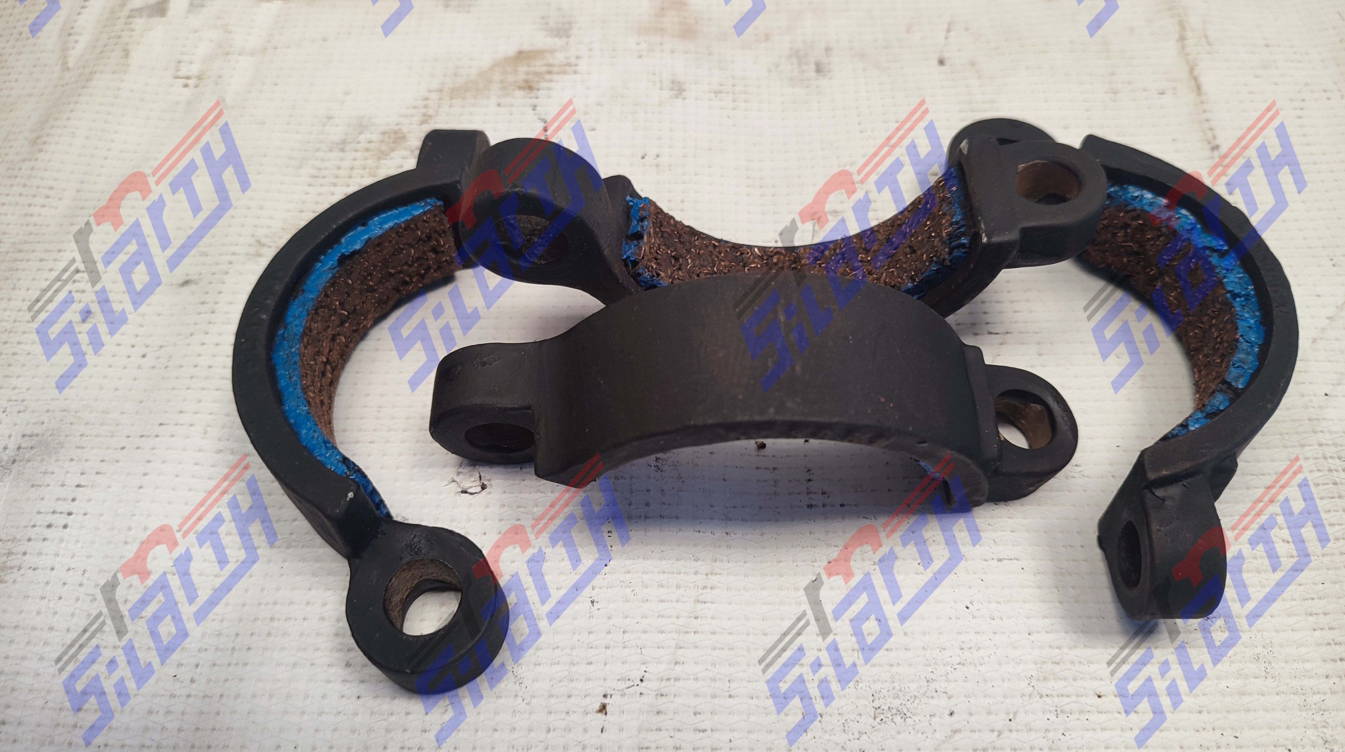 ZAPATA DE FRENADO EQUIPO PESADO 2.500" D 1/4" ESP