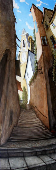 Villefranche
60X180 cm
Oil on canvas