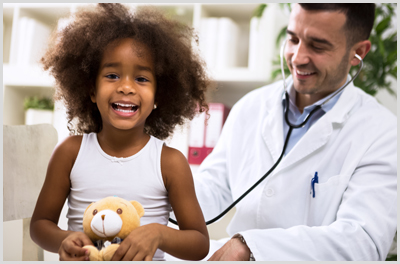 Pediatrician Doctor Examining Kid