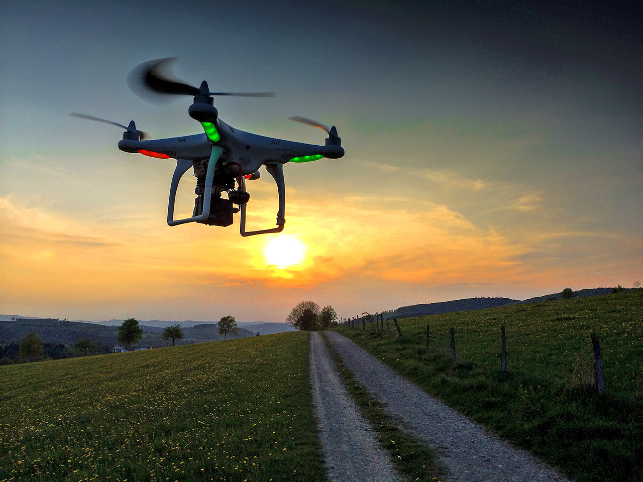 Grabacion con drone