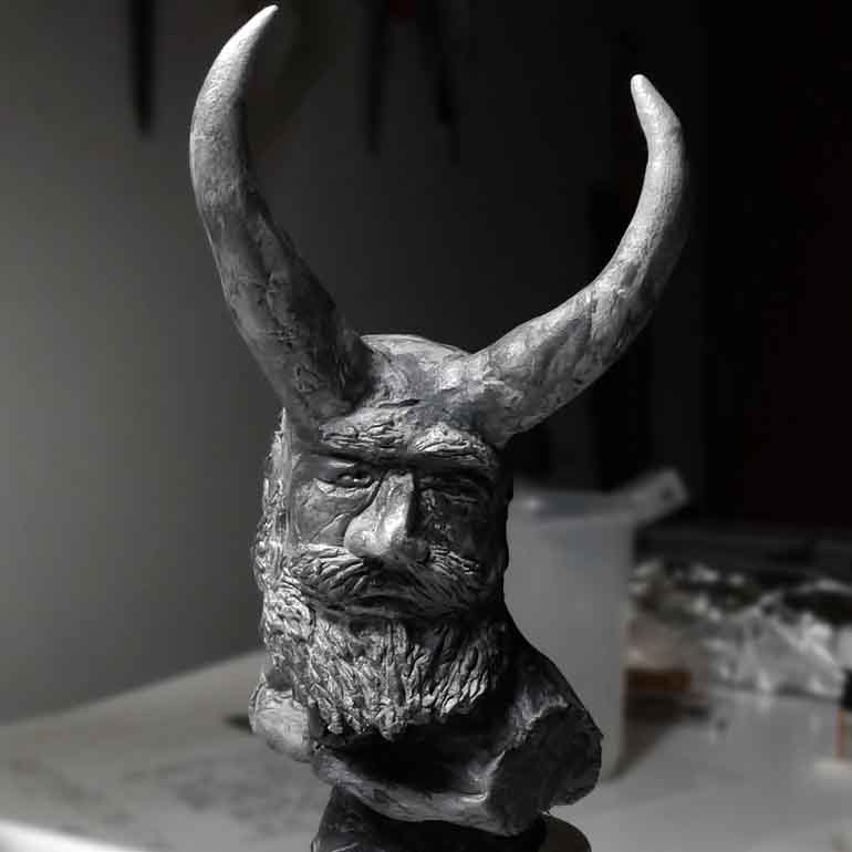 Cabeza de demonio