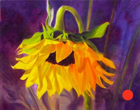 Sunflower Glow
11x14
Oil on canvas