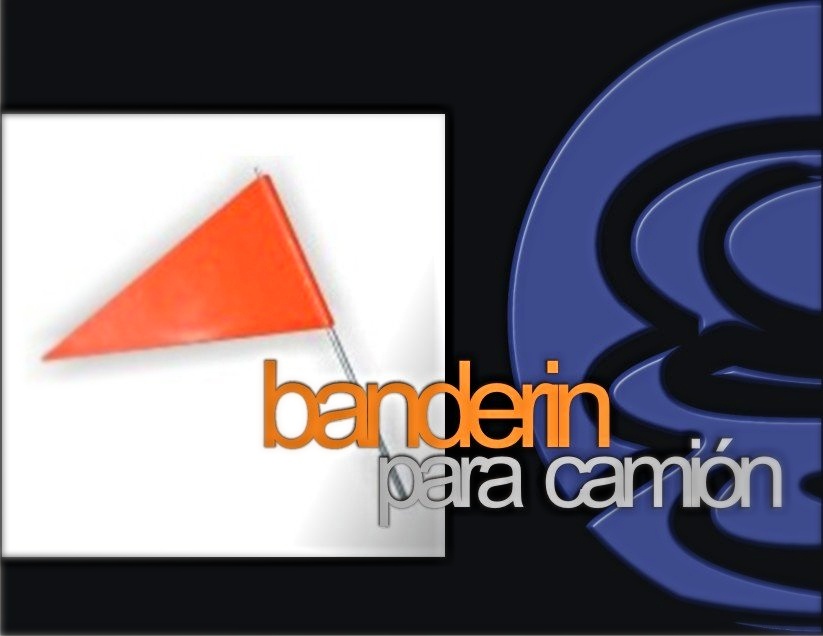 banderin para camión