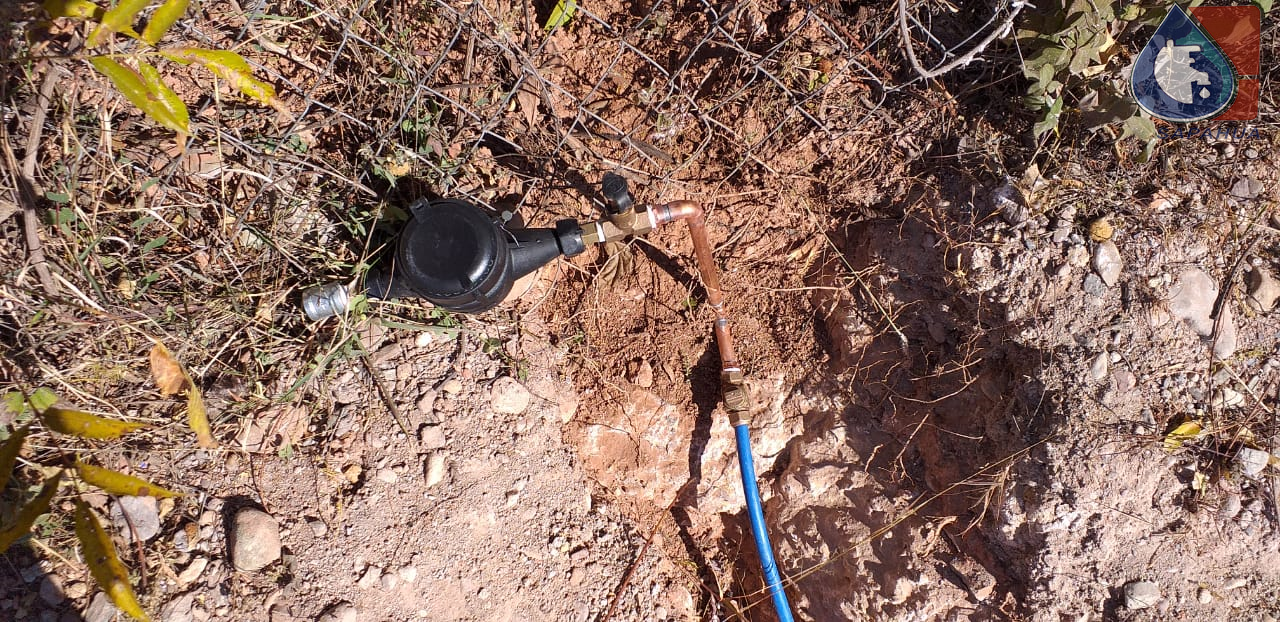 CONEXIÓN E INSTALACIÓN DE MEDIDOR EN CALLE  MARGARITA COLONIA FIDEPAL