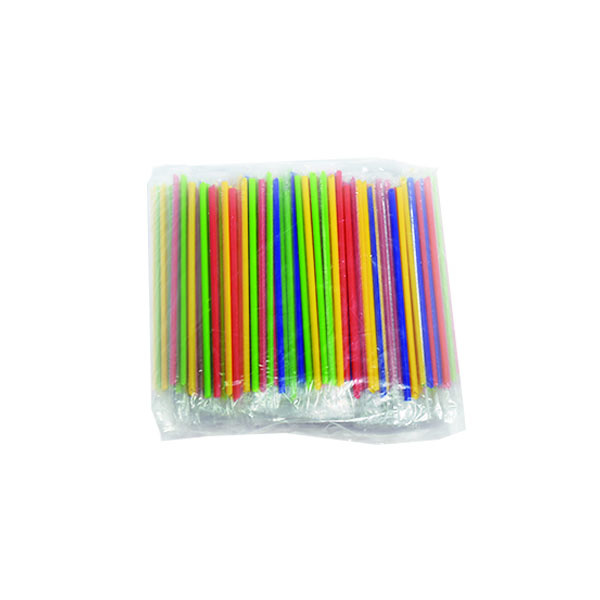 Pitillo Colores delgado