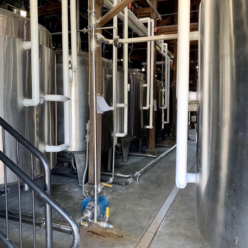 Mash Tuns and Fermenters - Preservation Distillery