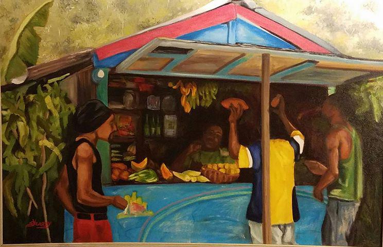 Street Market
24x36
2012
Oil on Canvas