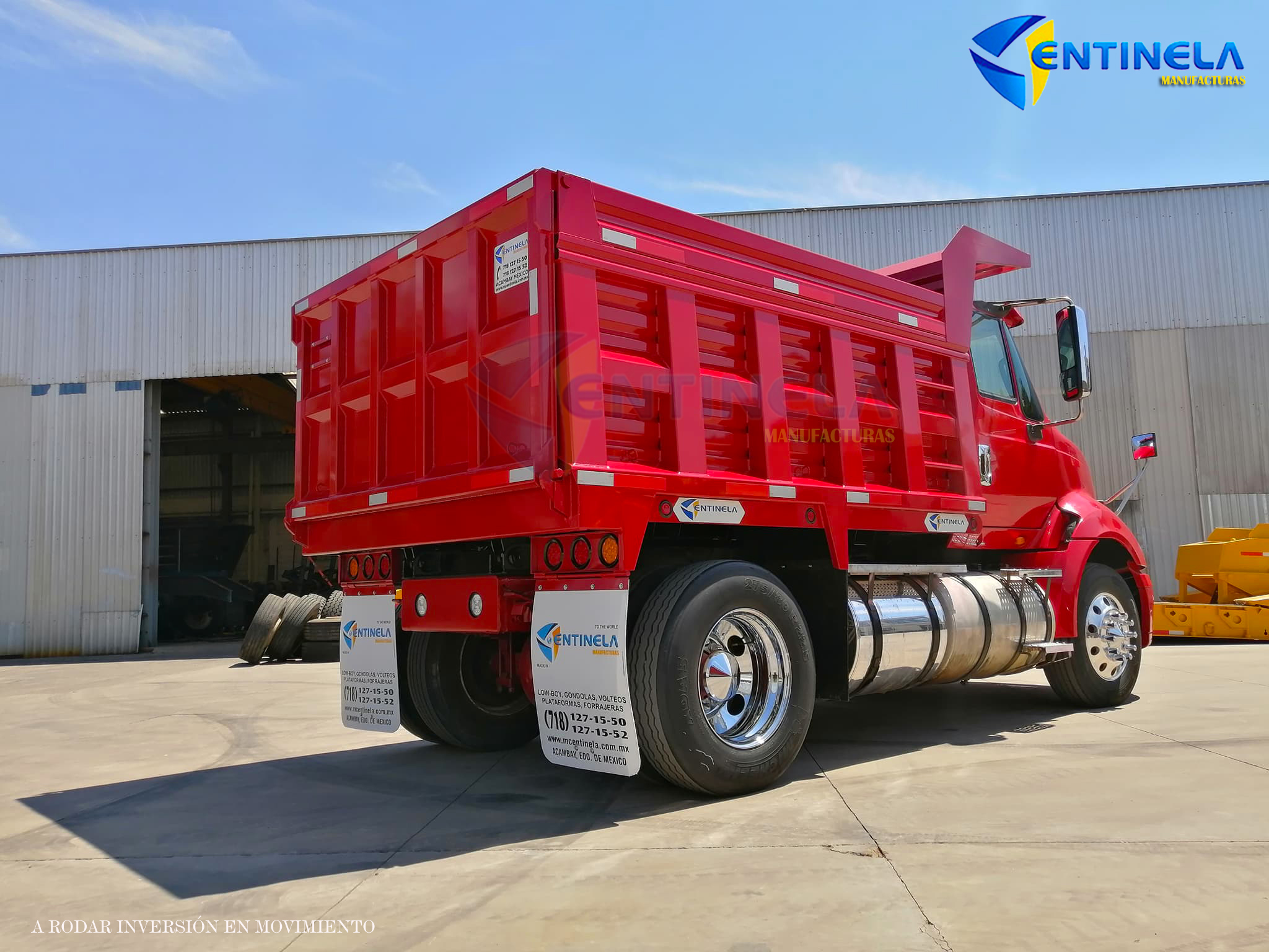 Volteo 7m3 con aumentos