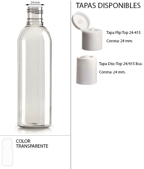 BOTELLA 250 ML BOSTON 
