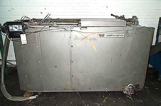 COMPRESOR DE TORNILLO  Marca WORTHINGTON
Origen USA, Capacidad 60hp ,(Bodega Toluca)