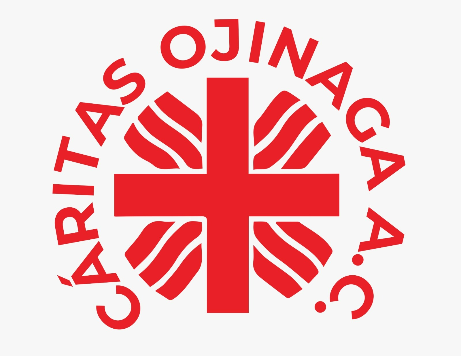 Computadora portátil en una mesa de café con la pantalla mostrando el texto 'Somos una asociación civil sin fines de lucro', rodeada de plantas y cuadernos.