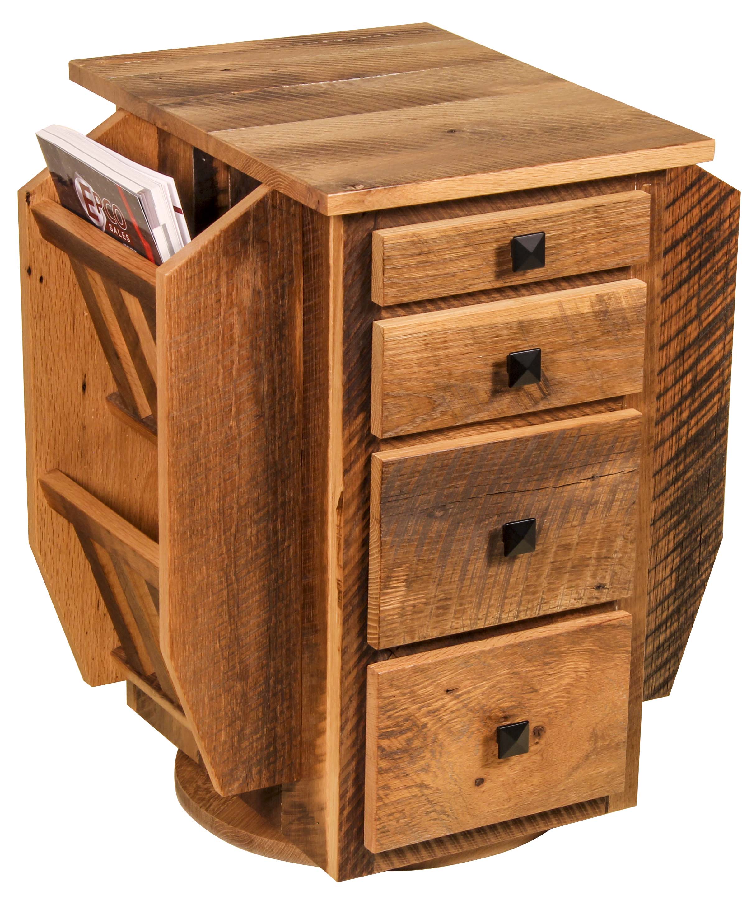 Mag About front w/drawers and slide out cup holder