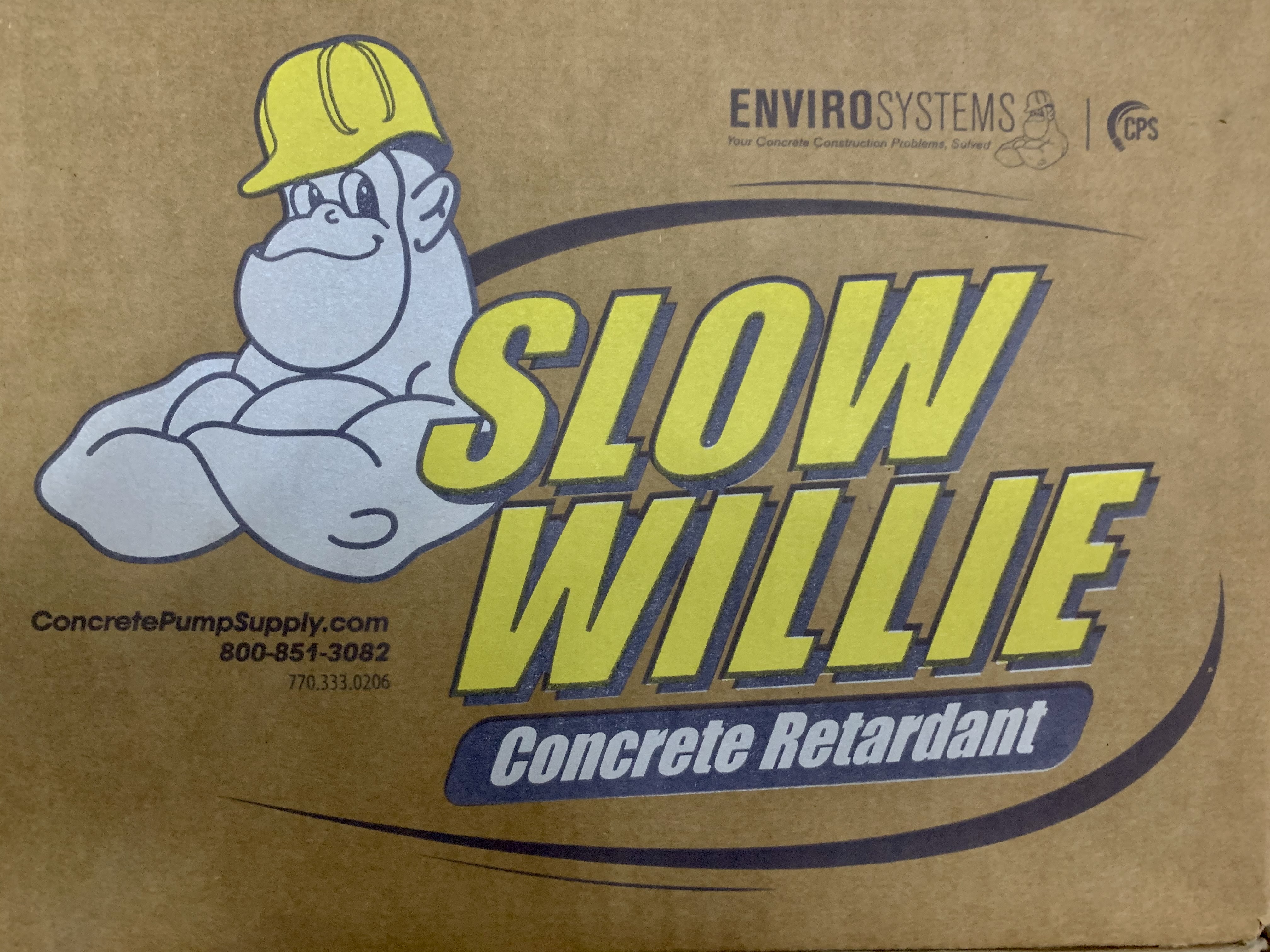 Slow Willie
Concrete Retardant
(20 16 oz bags/box)
$96