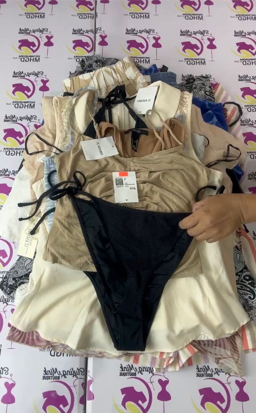 Woman wearing a romper
