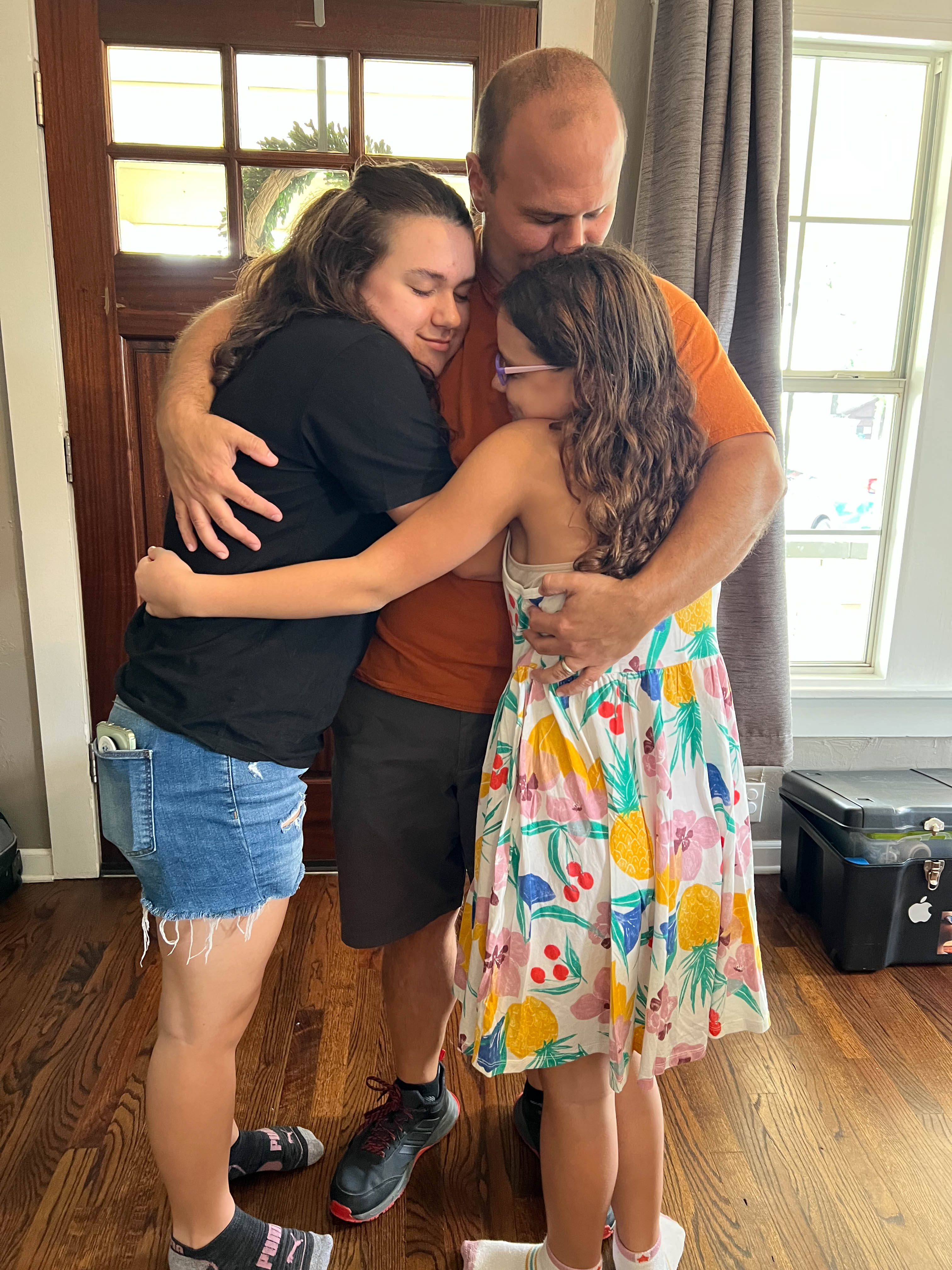 Welcome home Daddy!