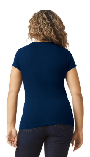 PLAYERA CON SILUETA DE DAMA