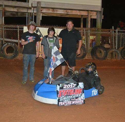 Matthew Catania Pole and Win at Stateline Speedway