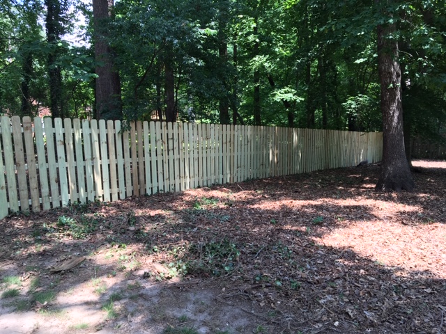 6' PT SPACED DOG EARED