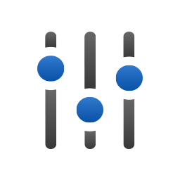 Location pin in a circle icon