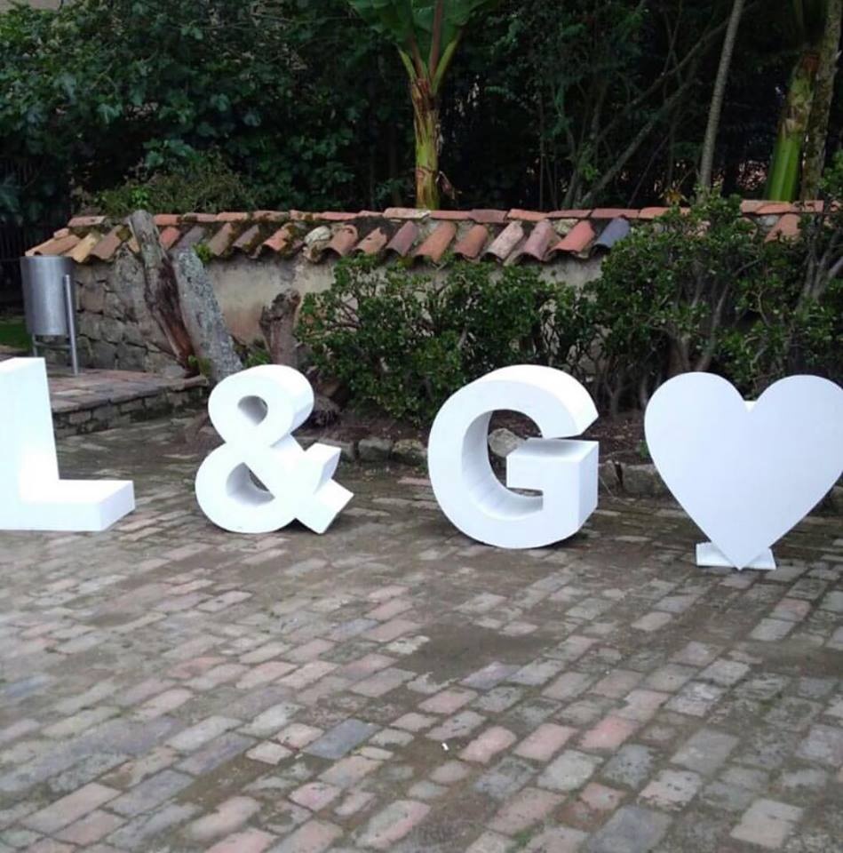 Cada letra en Alquiler
Medidas 80cm de Altura
$35.000