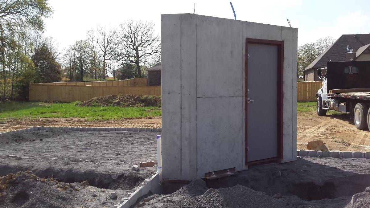 New Construction Safe Room