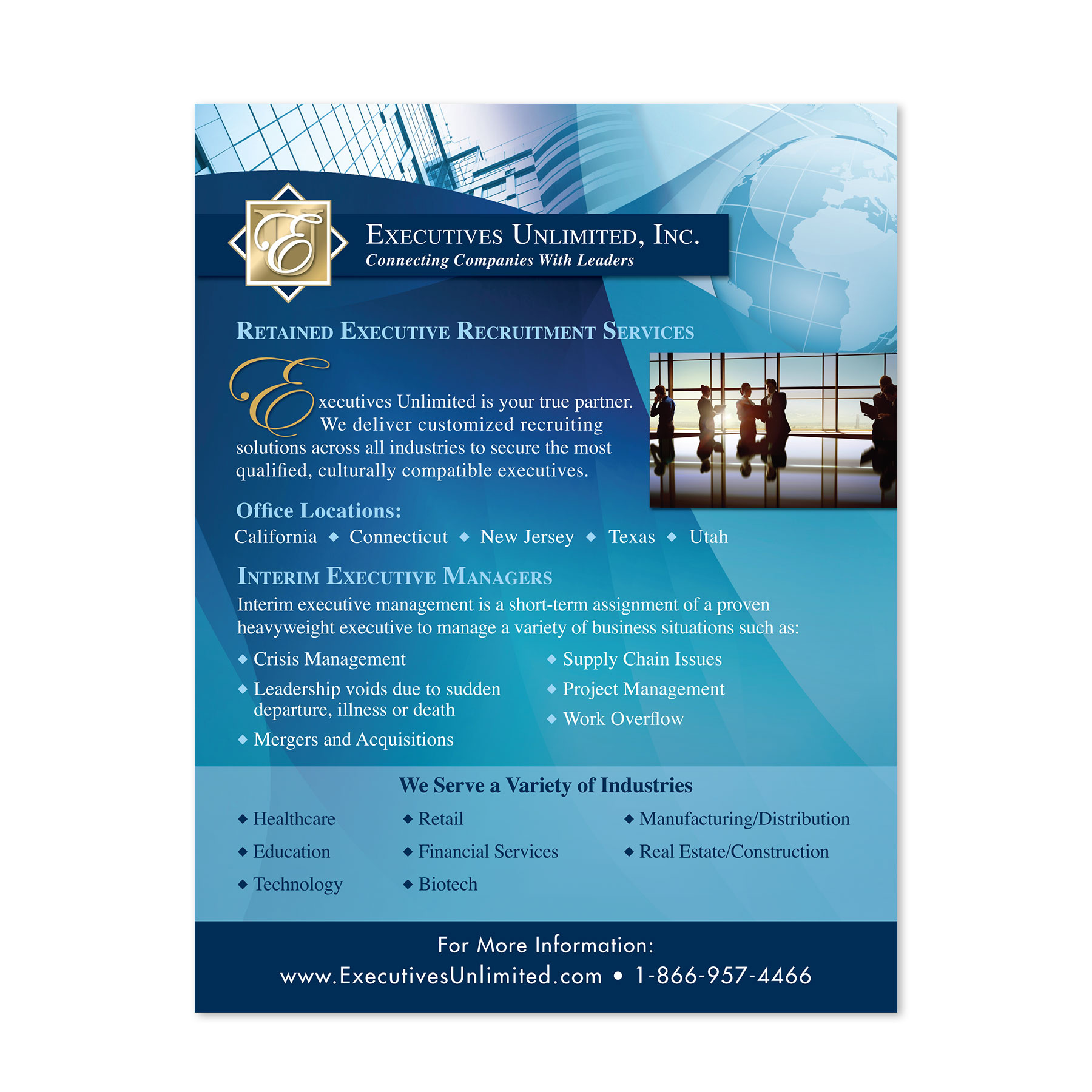 Executives Unlimited EMail Brochure