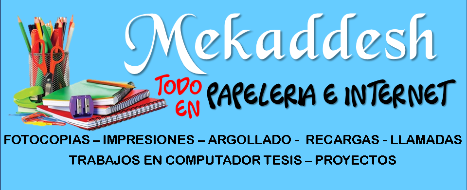 MEKADDESH Papeleria