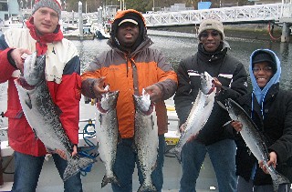 Salmon Seasons, Seattle Fishing seasons