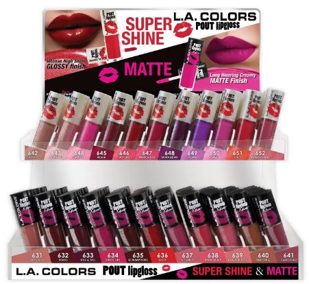 CAD56
POUT MATTE & SHINY GLOSS