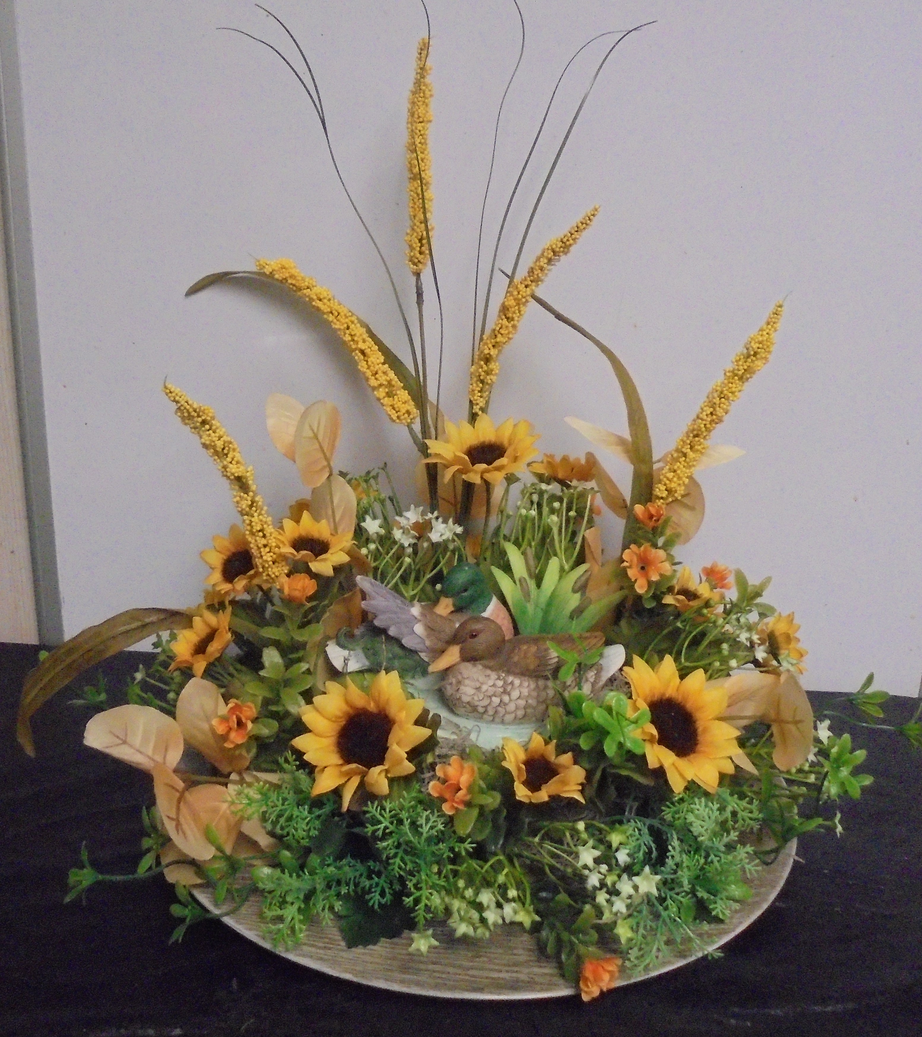 (34) "Silk" Mallard Duck Arrangement
$45.00