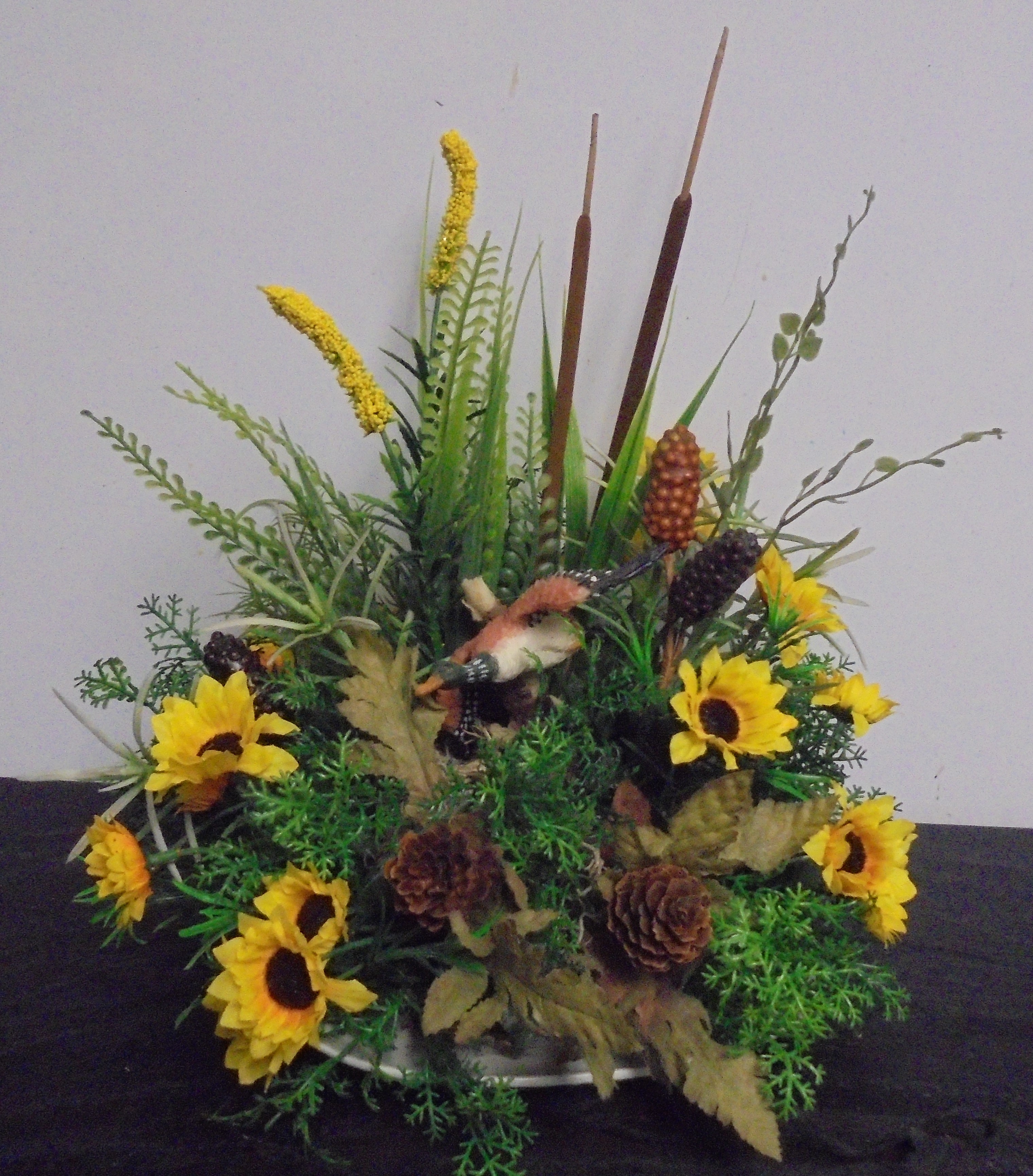(17) "Silk"  Mallard Duck Arrangement  (Small)
$25.00

