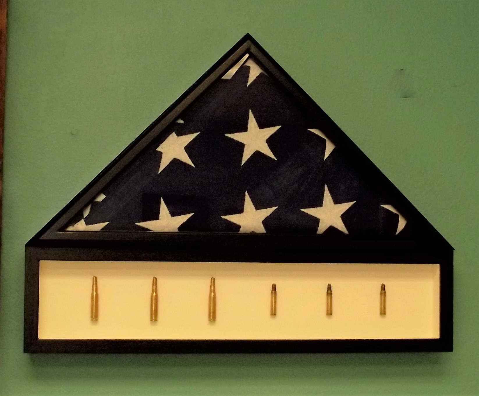 Flag Case with Bullets