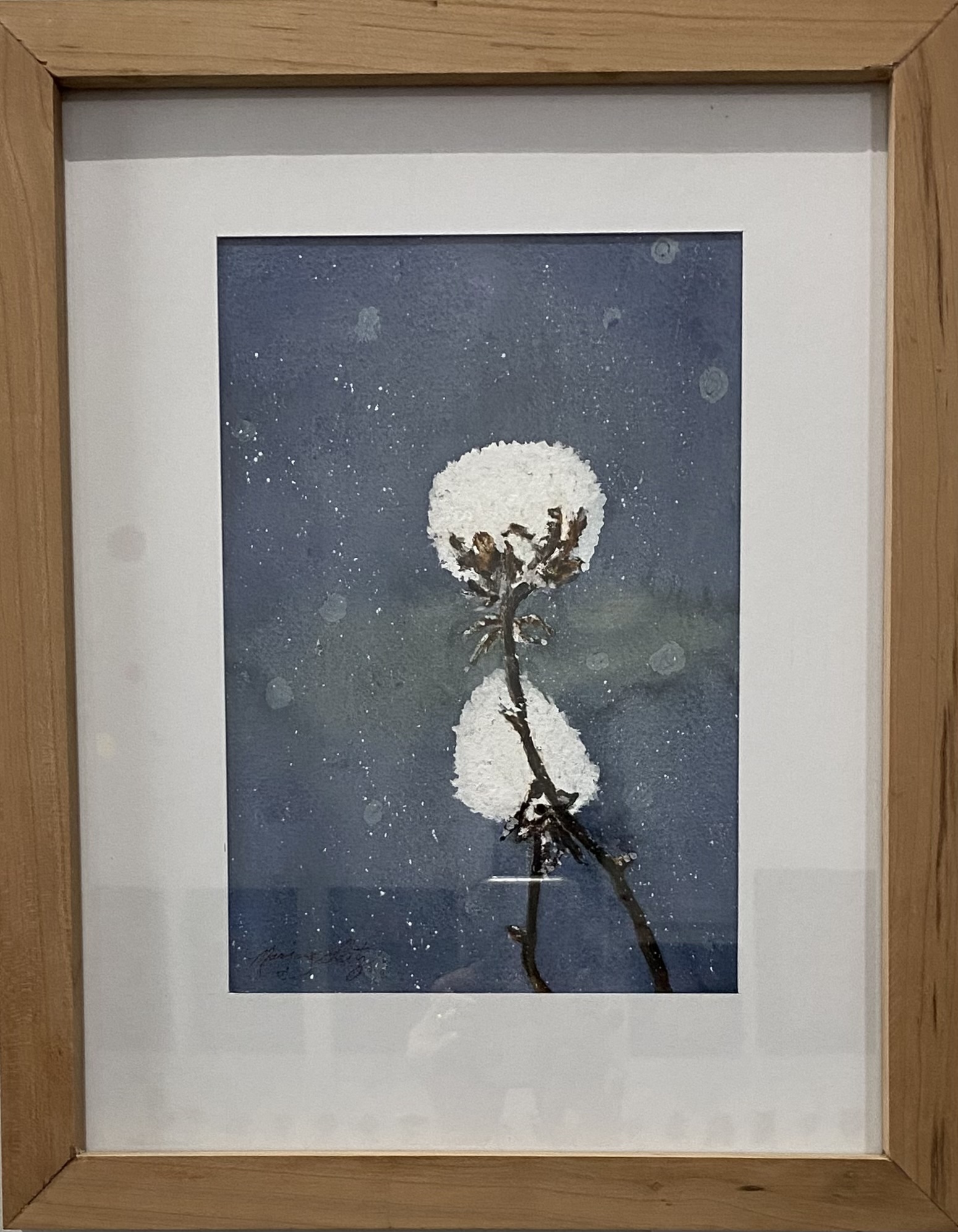 Cotton Boll
Watercolor
7.5" X 11"
$95.
