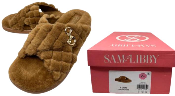 J3390F1200
SAM & LIBBY FURR SLIPPER CAMEL
6 - 6.5 - 7 - 7.5 - 8 - 8.5 - 9 - 9.5
12 CS PACK